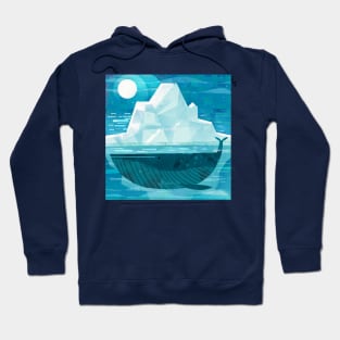 Whale and Iceberg Hoodie